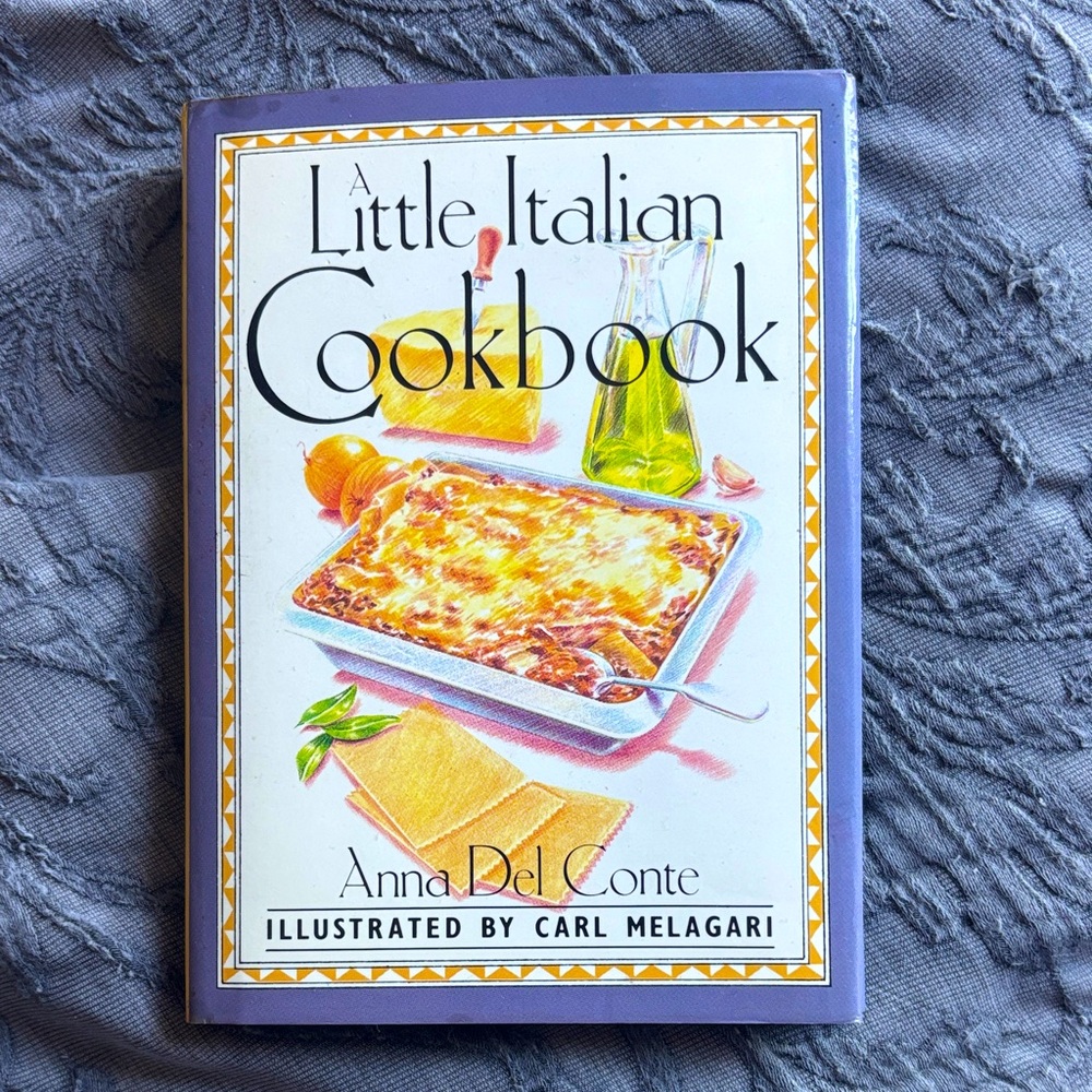 A little Italian cookbook by Anna Del Conte